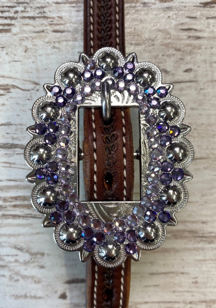 Glitzer Buckle Dot lavender